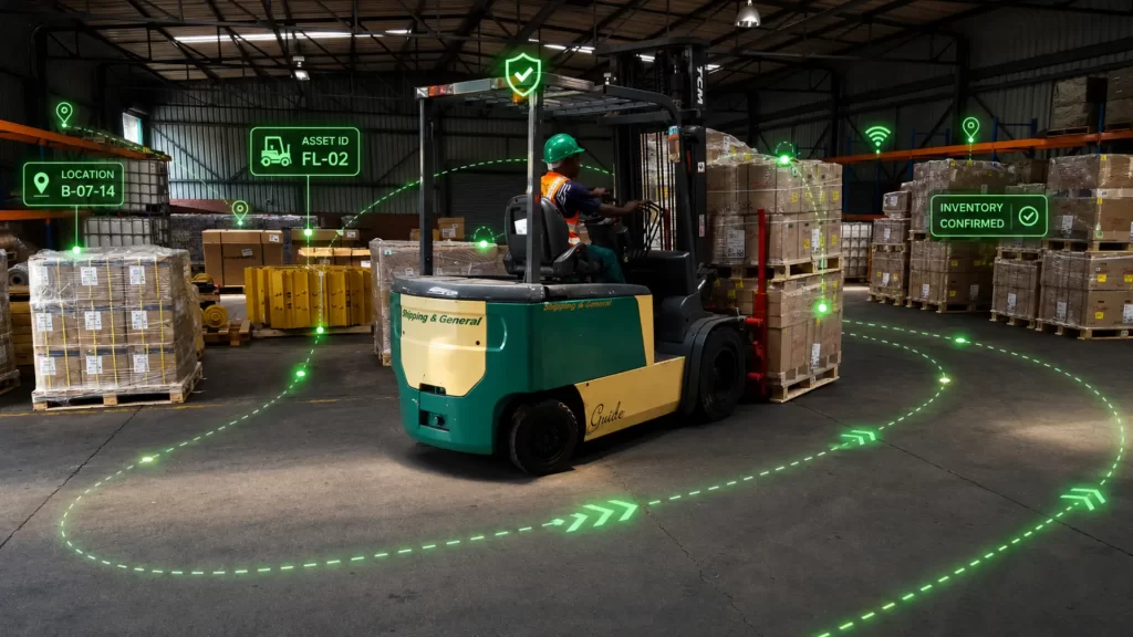 Imported cargo stored in a bonded warehouse to improve cash flow management
