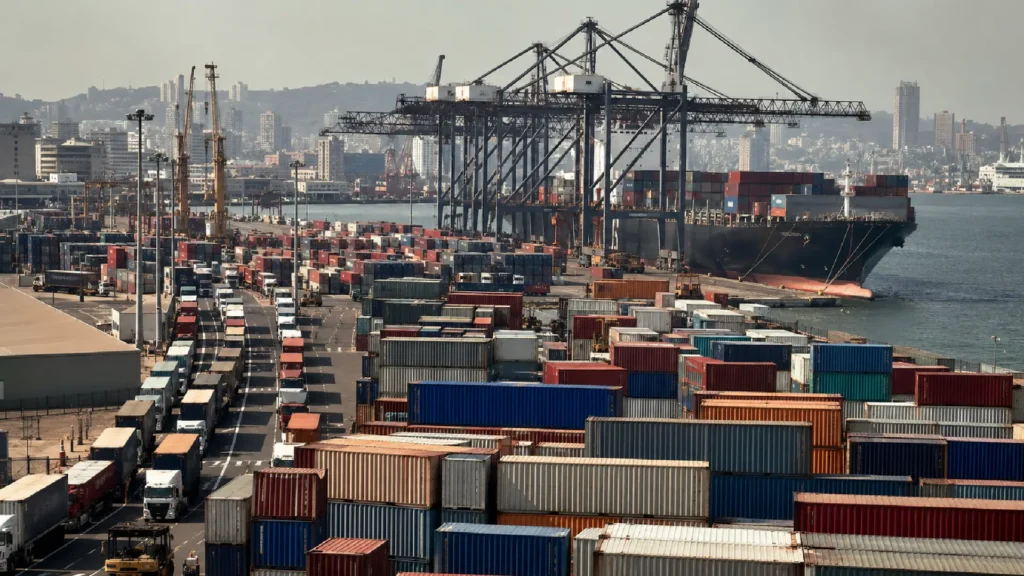 Durban Port congestion affecting container imports and landside logistics