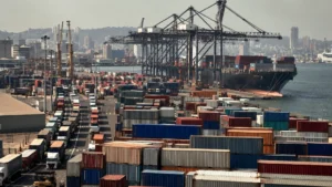 Durban Port congestion affecting container imports and landside logistics